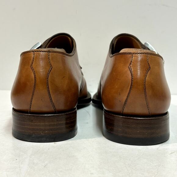 EXCELLENT Barrett Italy Single Buckle Monk Strap Derby Brown UK 9.5 / US 10.5 - Picture 7 of 13